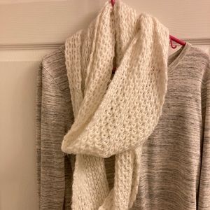 100% cotton crochet scarf- Aero